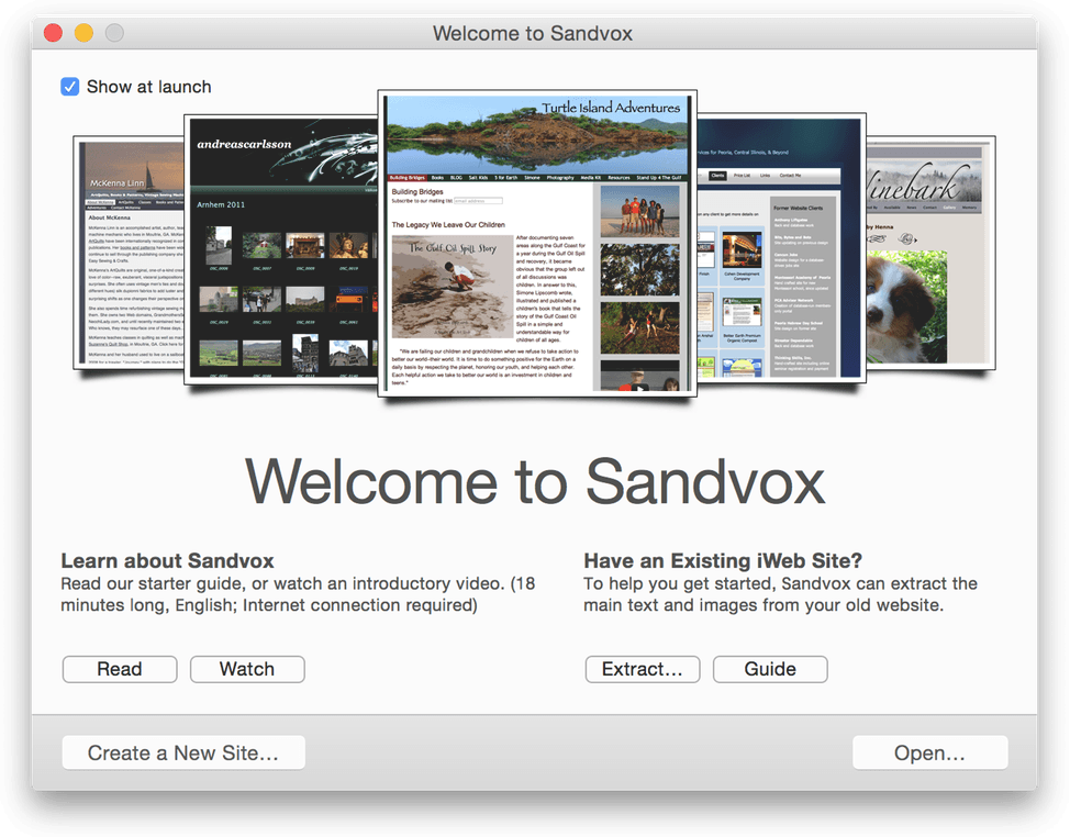sandvox classifieds templates