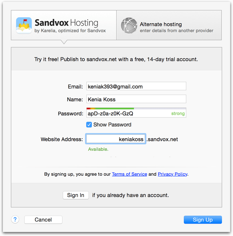 sandvox mac download